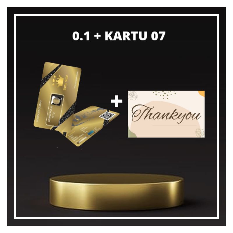 BABYGOLD GIFT SERIES / LOGAM MULIA 0.1 GRAM + KARTU UCAPAN-Kartu 7