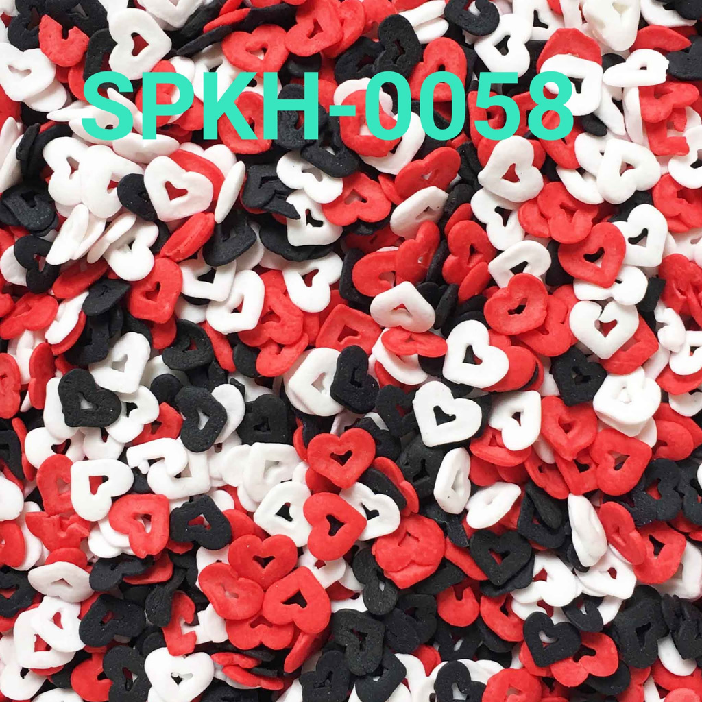 

SPKH-0058 Sprinkles sprinkle sprinkel 500gr hati hitam merah putih yamama baking grosir murah sprinkles cake dekorasi mutiara trimit decoration story sprinklestory sprinklesstory sprinkle story yamama baking