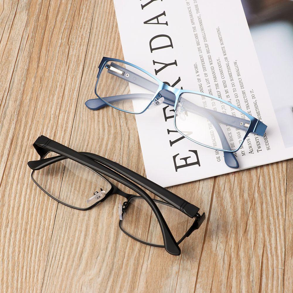 +1.00~+4.0 Diopterc Men's Business Reading Glasses Titanium alloy Frame Male Hyperopia Presbyopia Prescription Glasses