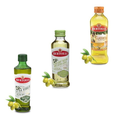 

BERTOLLI OLIVE OIL | CLASSICO | EXTRA VIRGIN | EXTRA LIGHT 250ML