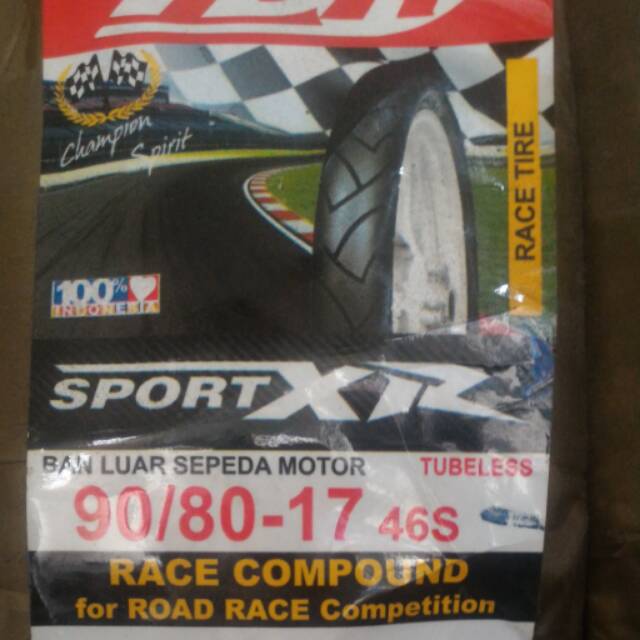 FDR Sport XR Racing uk. 90/80 - 17 (Ban Racing Soft Compound)