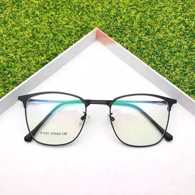 Kacamata frame 1157 paket lensa photocromic dan paket lensa crmc