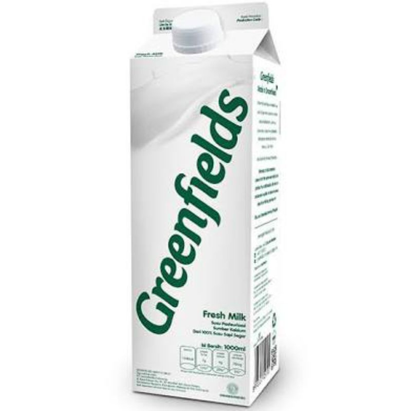 

Greenfields freshmilk 1L