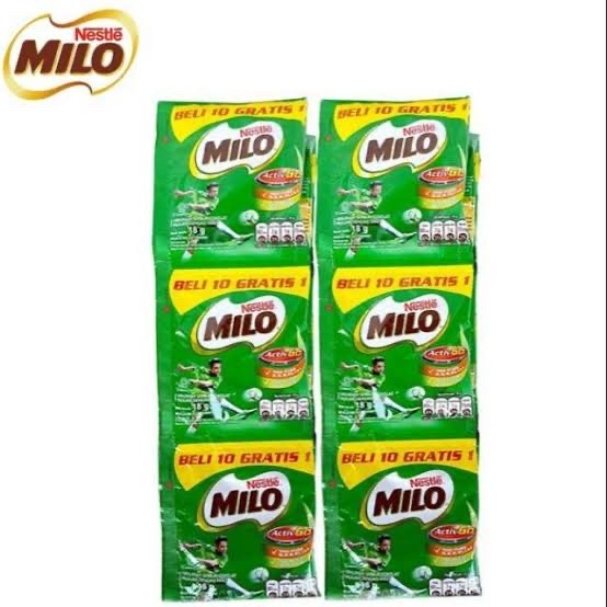 

Milo Coklat Sachet 1Renceng 22 gr