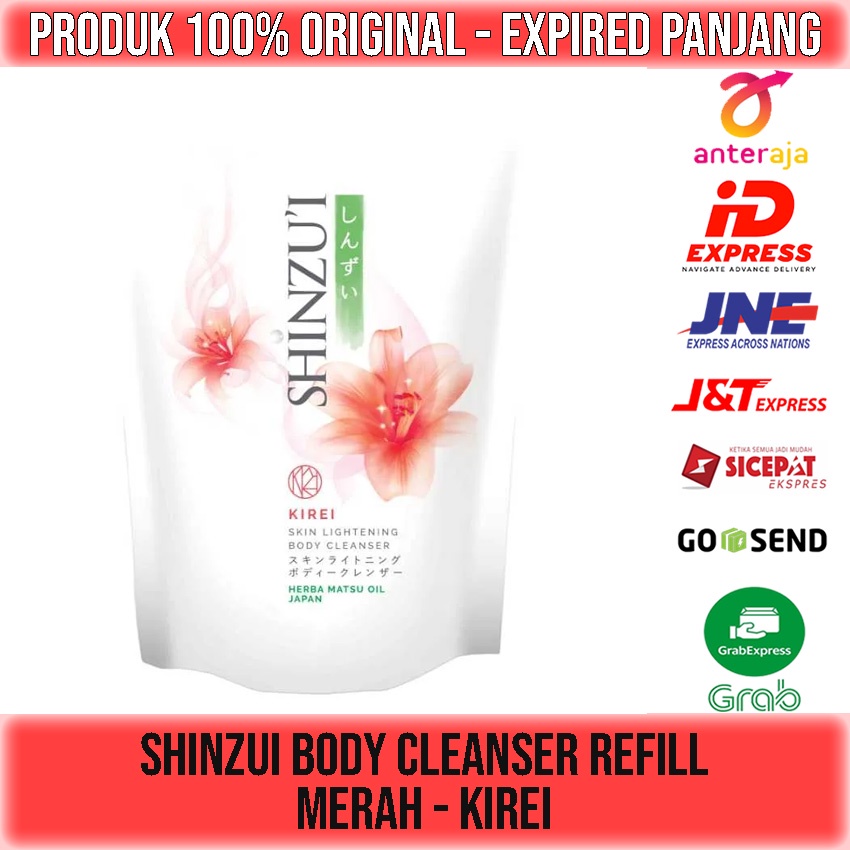 SHINZUI Skin Lightening Body Cleanser 200ml 400ml Refill Sabun Mandi Cair Shinzu'i Kirei Matsu