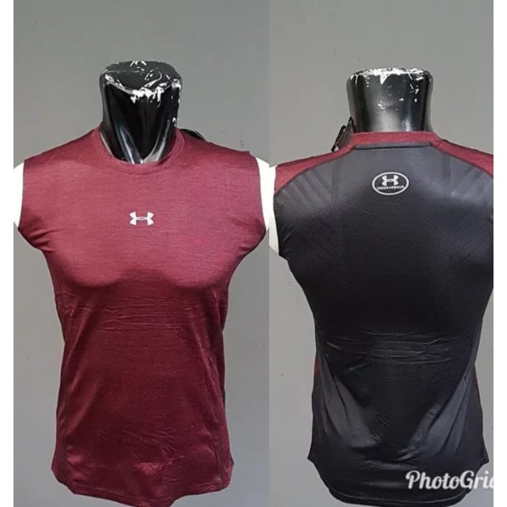 BEST SELLER - SINGLET TRAINING / GYM Under Armour PREMIUM 3316 -Maroon