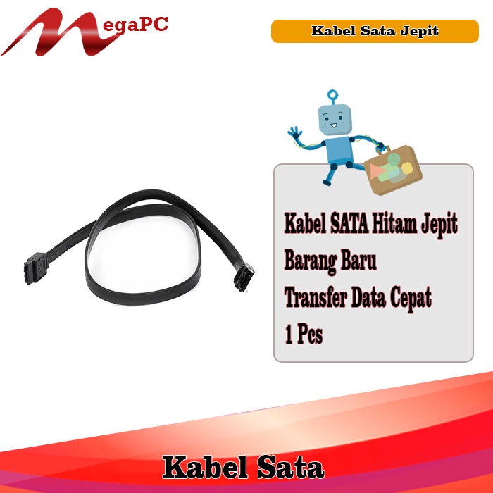 Kabel SATA Jepit Bagus - 2pcs