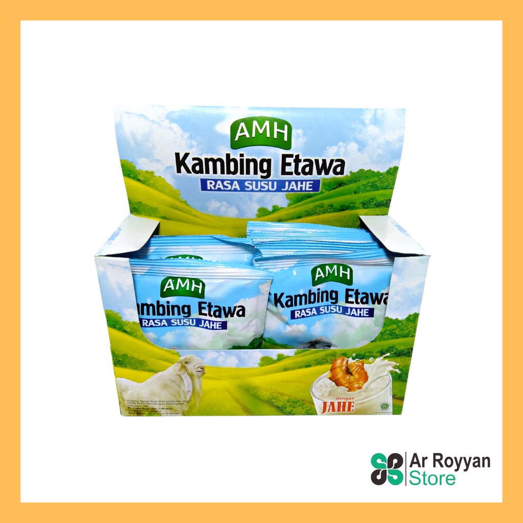 

SUSU KAMBING ETAWA AMH PLUS JAHE MERAH ASLI/ AMH FULL CREAM ORIGINAL