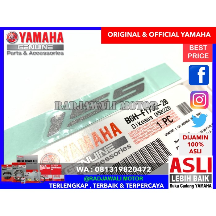 OTOMOTIF AKSESORIS MOTOR RJ1008 STIKER STICKER 155 NEW NMAX BIRU DOFF