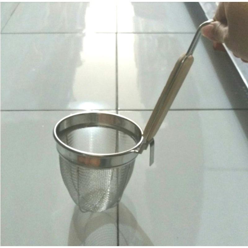 SEROK MIE KOCOK STAINLESS / SARINGAN MIE KANGKUNG / SEROK MIE KANGKUNG / SARINGAN MIE KOCOK