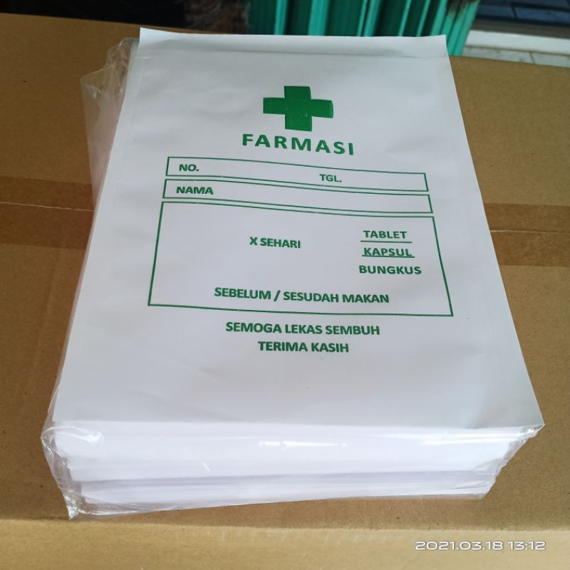 Kantong Obat MPP FARMASI SCI 17 x 22,5cm