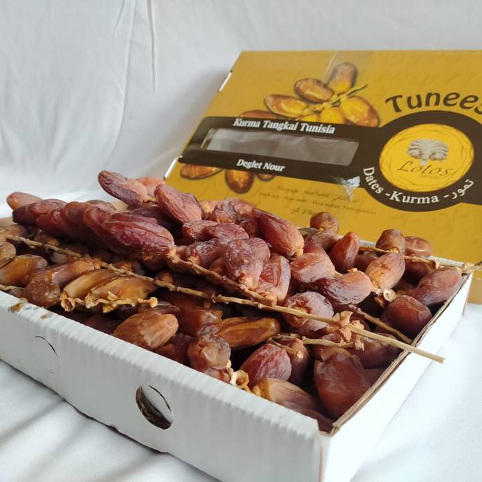 

KUALITAS TERBAIK - KURMA TUNEESE 2KG/ KURMA TUNEESE TANGKAI/ TUNIS TANGKAI