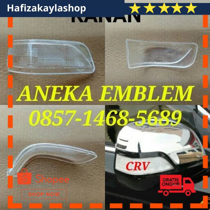 Part mobil mika sein spion crv - mika lampu spion crv - kanan zn 419