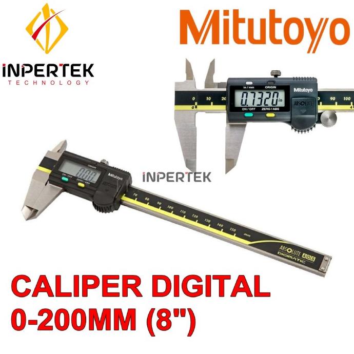 Vernier Digital Caliper Mitutoyo 0-200mm | Sigmat Digital 8" Mitutoyo