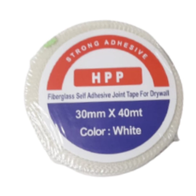 Lakban Kasa Gypsum Fiber Glass Lem Perekat Kain Kasa Gipsum Join Tape 3 cm