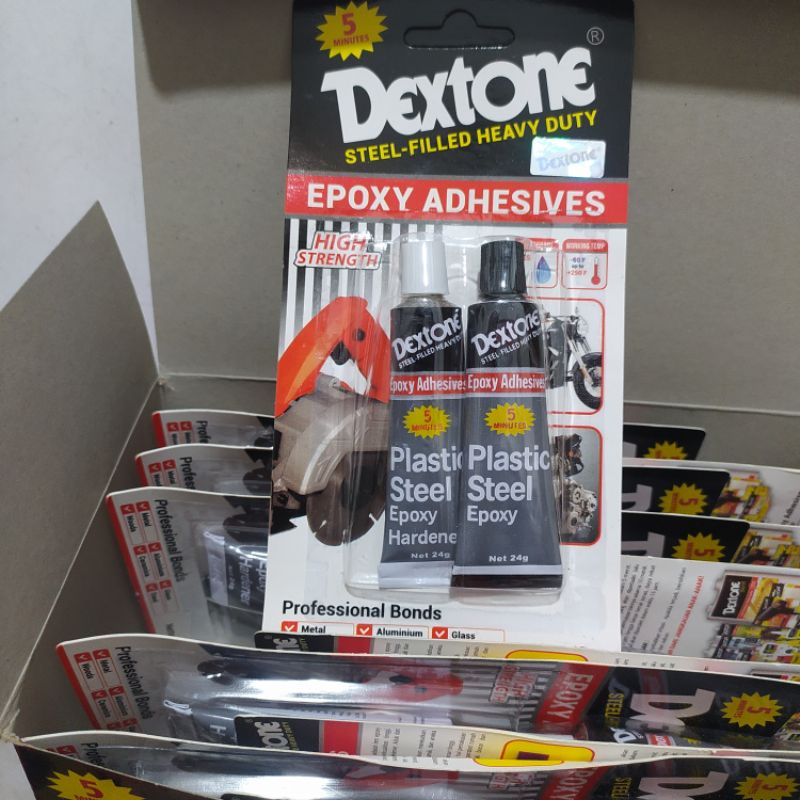 

LEM PLASTIC STELL 5MINUTES LEM BESI EPOXU 48 gr DEXTONE
