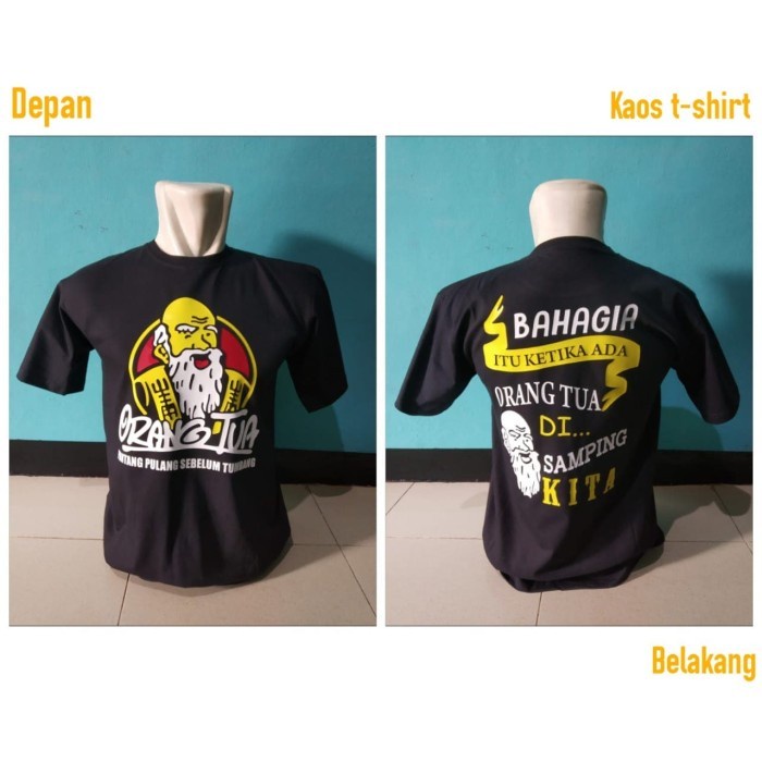 BIG SIZE 3XL 4XL...kaos/t shirt/baju keren MEME ORANG TUA 17