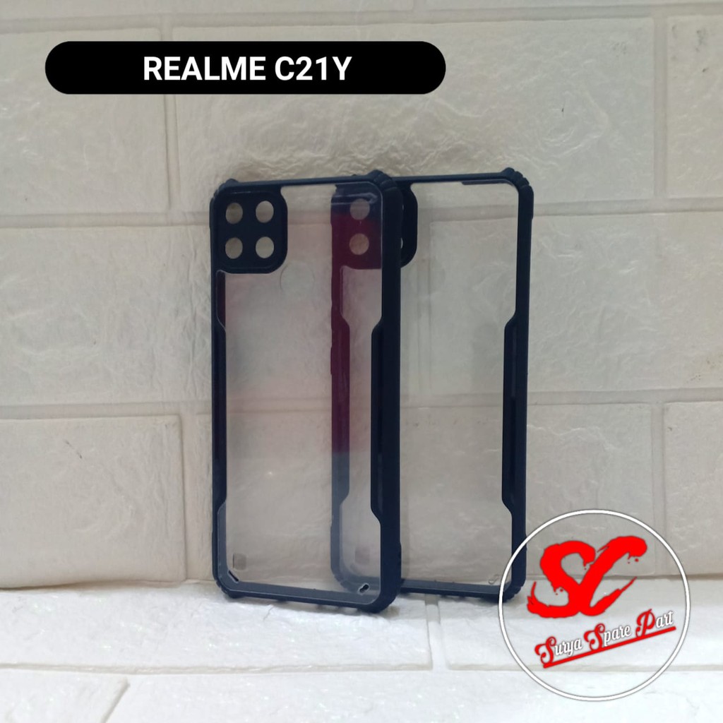 Clear Case Realme C25S - Softcase Shockproof Realme C25S C21Y Realme C11 2021 - SC