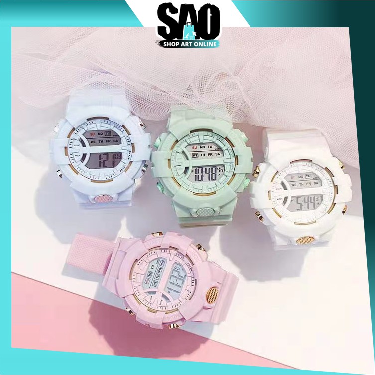 SAO - J5040 Jam Tangan Wanita Korea Style AOSUN Digital / Jam Tangan Sport / Jam Tangan Unisex