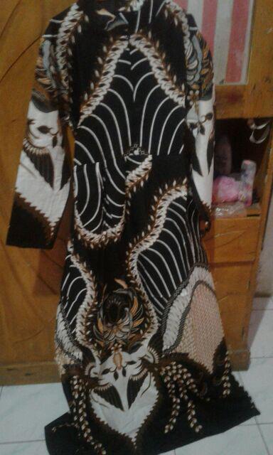 Couple Gamis Batik Keluargagamis Batik Manggar, Padi,sekar,cantik,kubis,kipas,daun,kupu,nadine,gendi