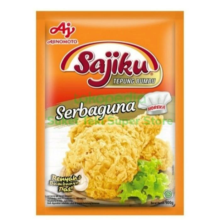 

Tepung Bumbu Serbaguna Sajiku Ajinomoto 900gr / 1kg an Crispy Horeka Berkualitas
