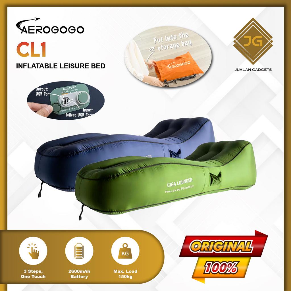 Aerogogo Giga Lounger Inflatable Leisure Bed - Sofa Angin