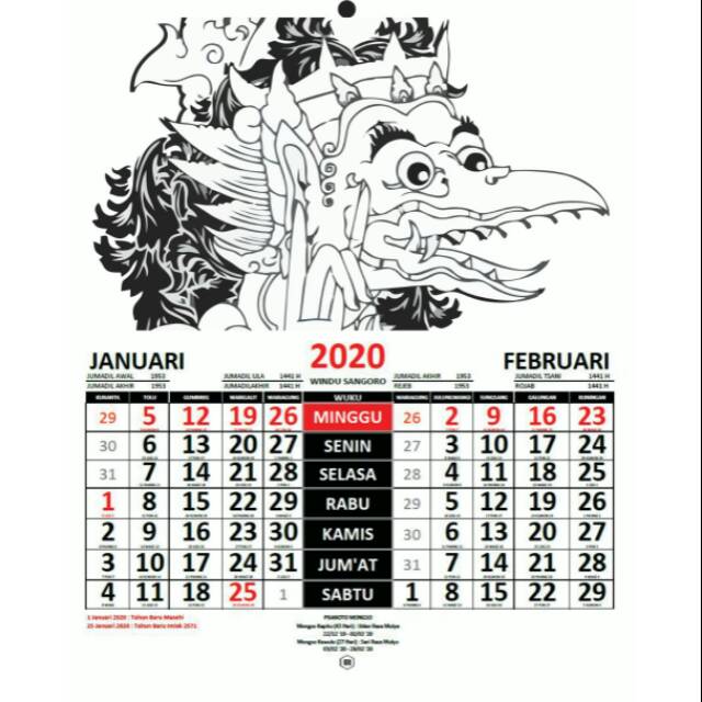 

Kalender Jawa dan Masehi 2021 Murah