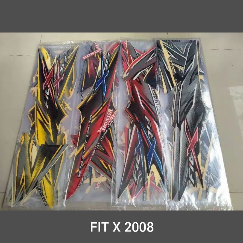 Striping Supra Fit X 2008