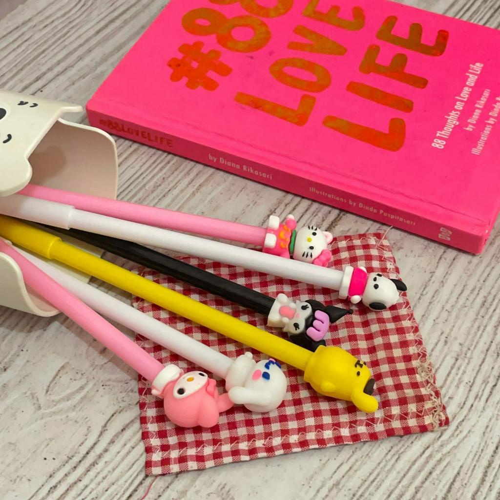 

PEN GEL SANRIO KUROMI CINNAMOROLL HARGA TERMURAH PEN KARAKTER SANRIO TERBARU BISA COD DAN GROSIR