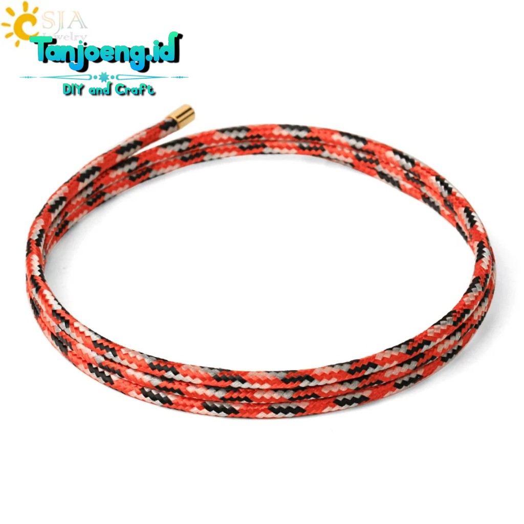 Gelang Tali Kawat Magnet Model Lilit Magetik Lucky Rope Untuk Liontin Emas