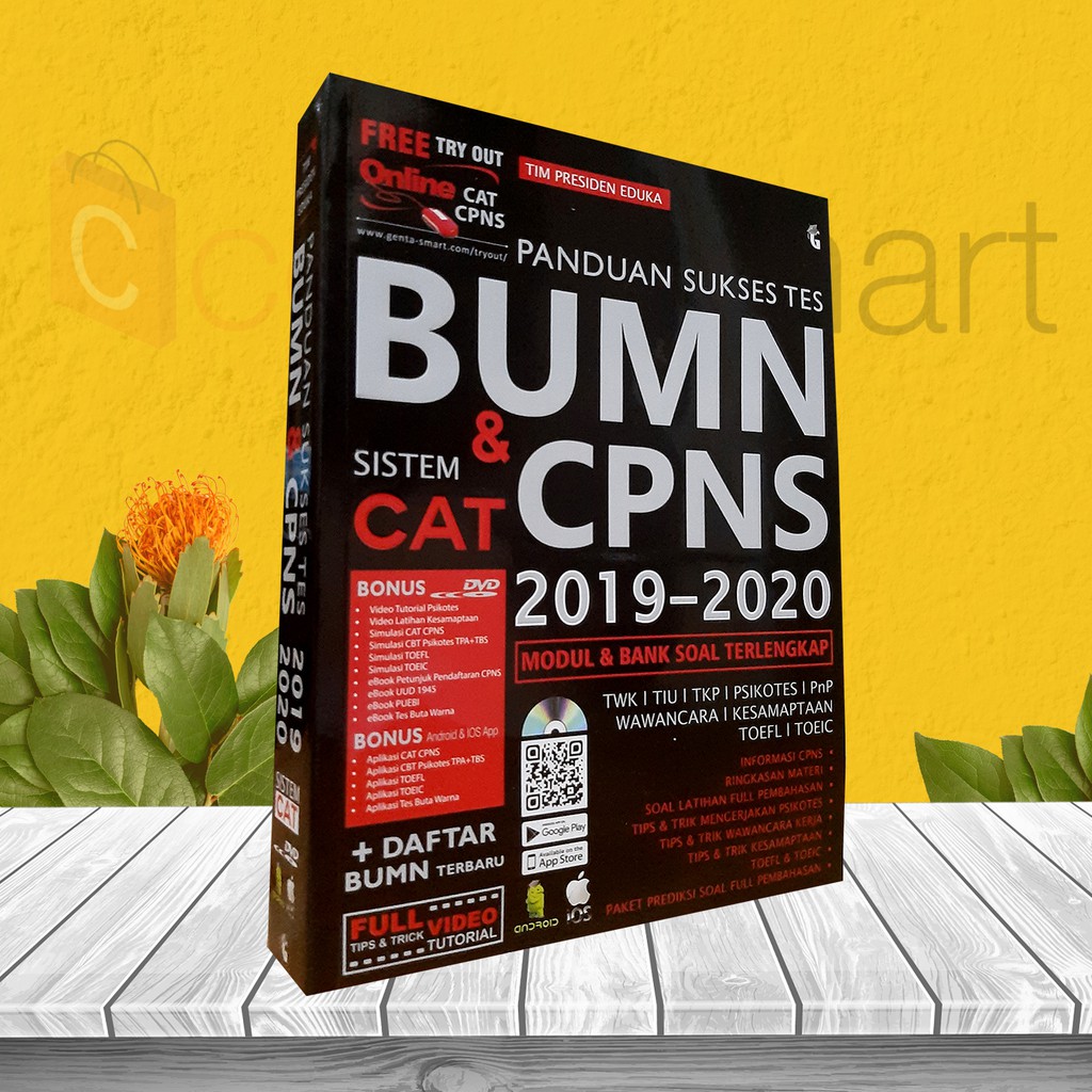 Buku Tes Cpns Panduan Sukses Tes Bumn Cpns Sistem Cat 2019 2020 Shopee Indonesia