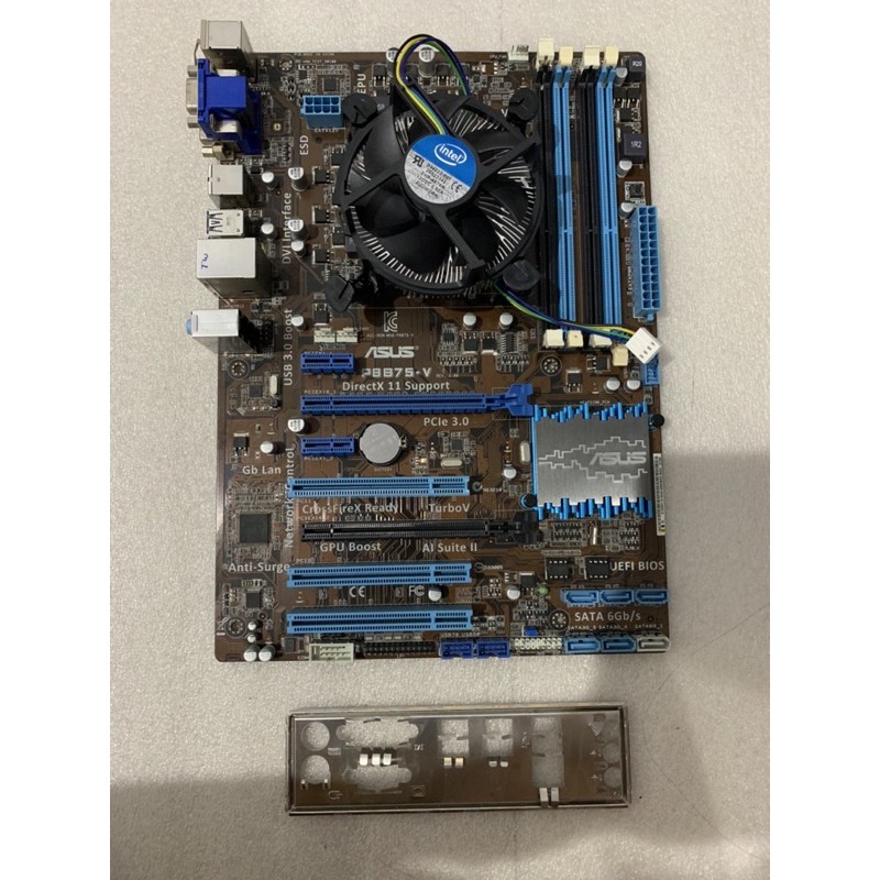 PAKETAN INTEL CORE I7 2600 3.40Ghz MOBO B75 ONBOARD DDR3 LGA 1155- FAN