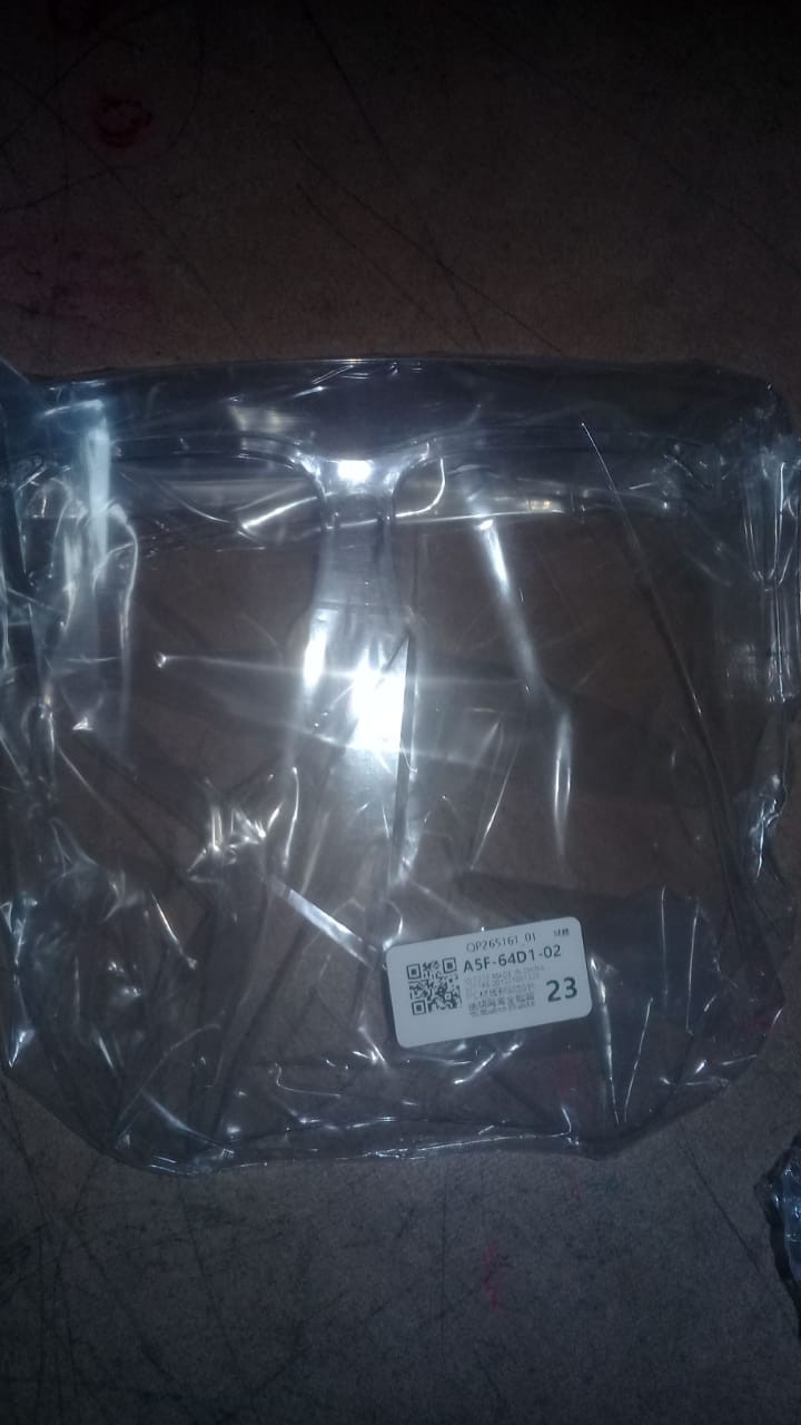 Face Shield Artis Nagita Slavina Raffi Masker Full Face Pelindung Mata Bahan Akrilik Gaya Korea Unisex Full Face Shield Mask Visor Wrap Nopeet Large Mirror Half Guard Visor Acrylic Eye Shield Blocc Protector Heng De Blocc face Shield Faceshield Kacamata