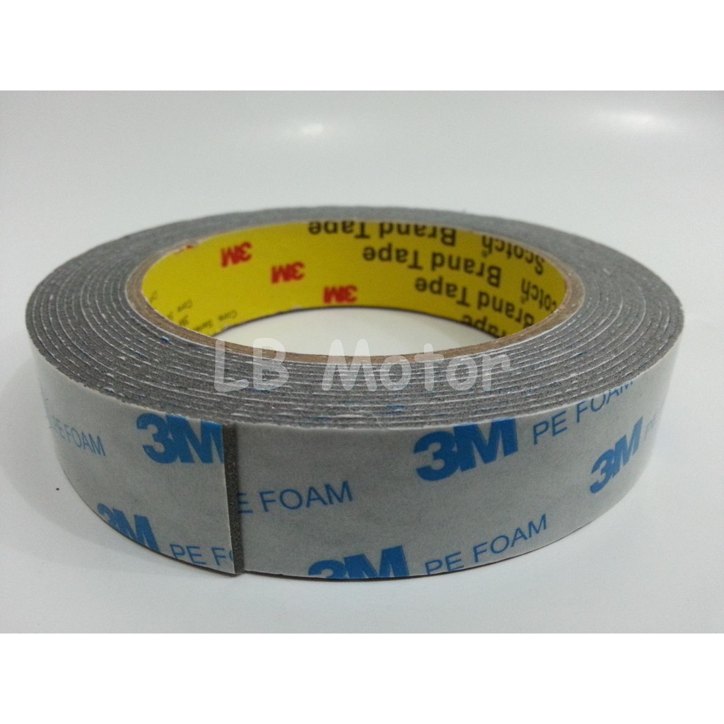 

Double Tape Dobel Tip Foam Busa 3M Putih