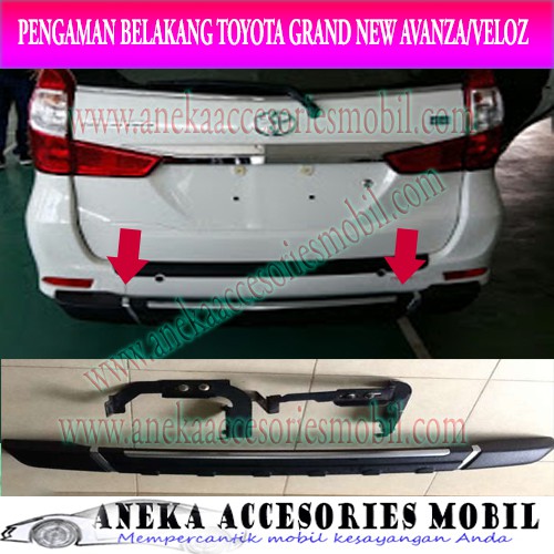 Pengaman/Tanduk/Injakan/Foot Step Belakang Grand New Avanza/Veloz