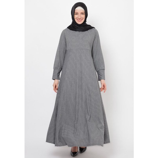 Gamis Salur/Stripes Dress | JV HASANAH