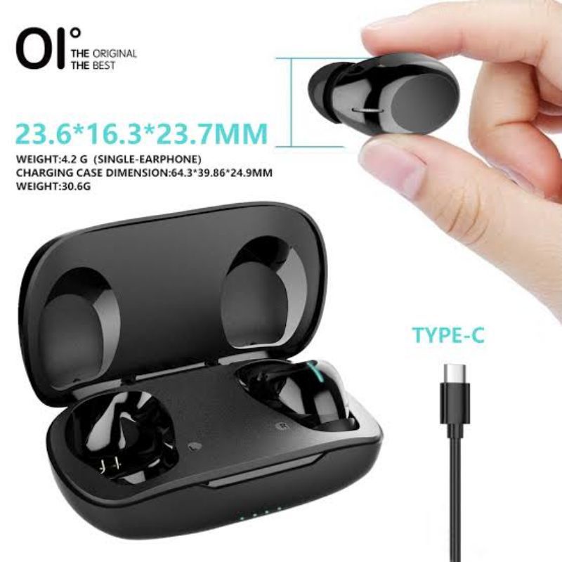 OI Teno Six TWS True Wireless Earphone Bluetooth 5.0 Noise Cancelling