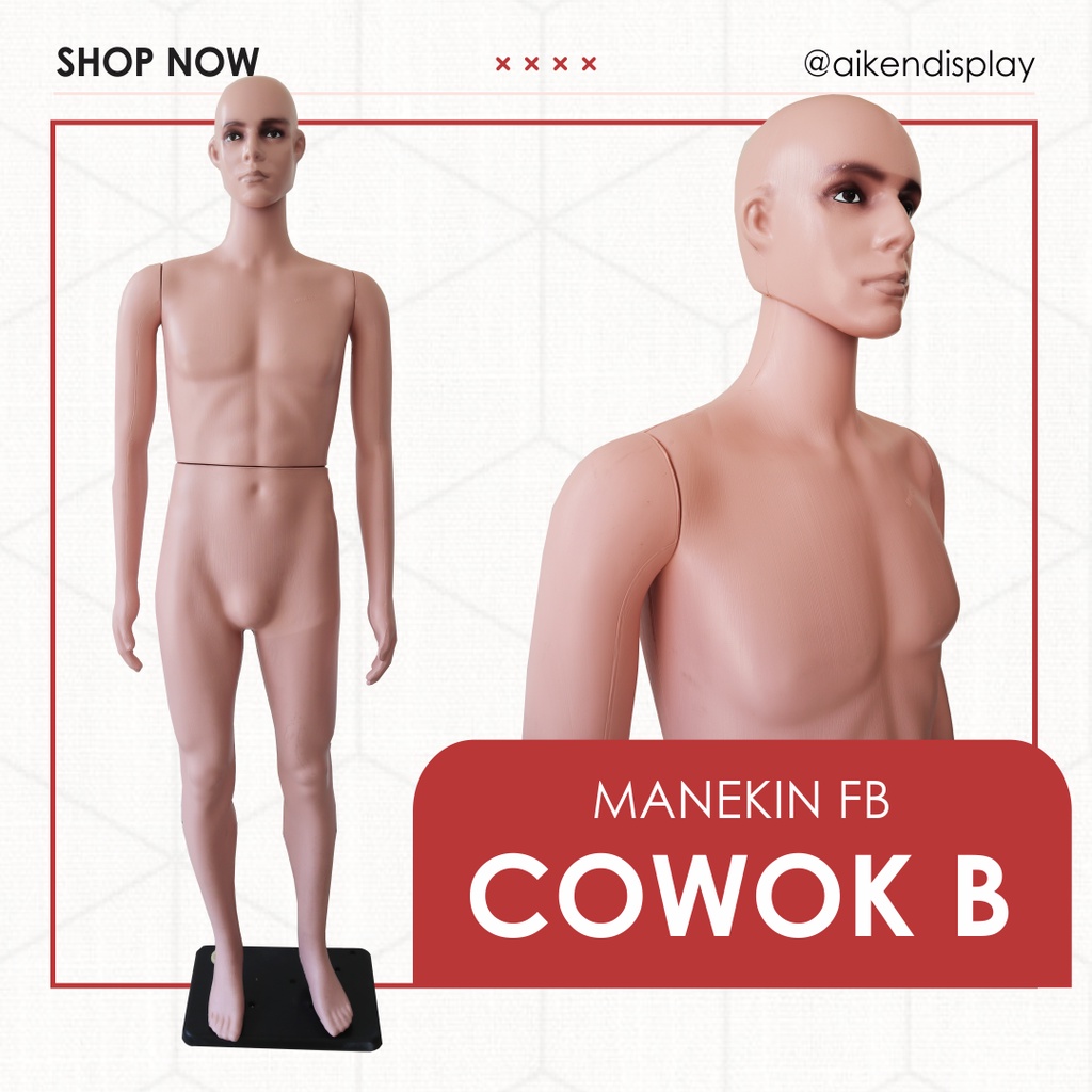 Manekin full body cowok B manekin murah, manekin pria , manekin plastik,fullbody,manekin dewasa