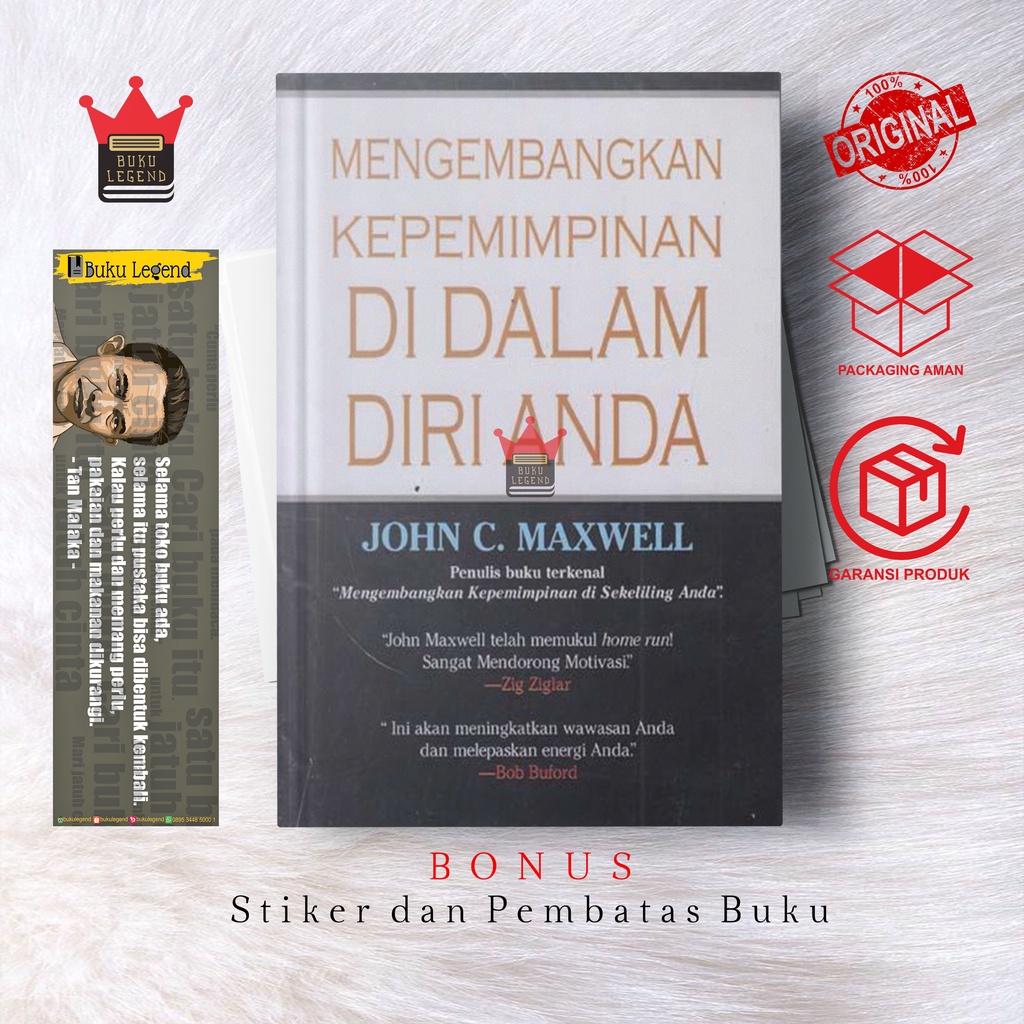 Jual Buku Mengembangkan Kepemimpinan Di Dalam Diri Anda - John C ...