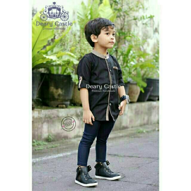 Kemeja Koko Almer Anak/ Kemeja koko/ Kemeja Anak/ Koko Anak/Kemeja Balita/ Kemeja Koko Balita