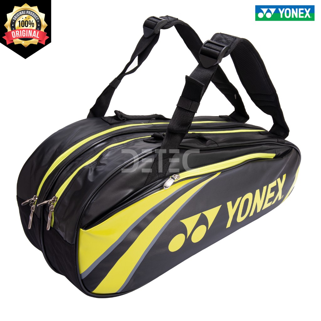 YONEX SR8926BT6 Tas Raket - BLACK/LIME