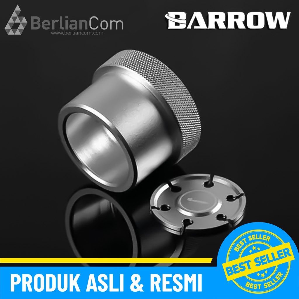 BARROW LD5HK-V1 Aluminum Heatsink Top Kit For D5 / MCP655 Pump Silver