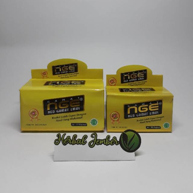 

[87 gr] Herbal Jember Kapsul Neo Gamat Emas