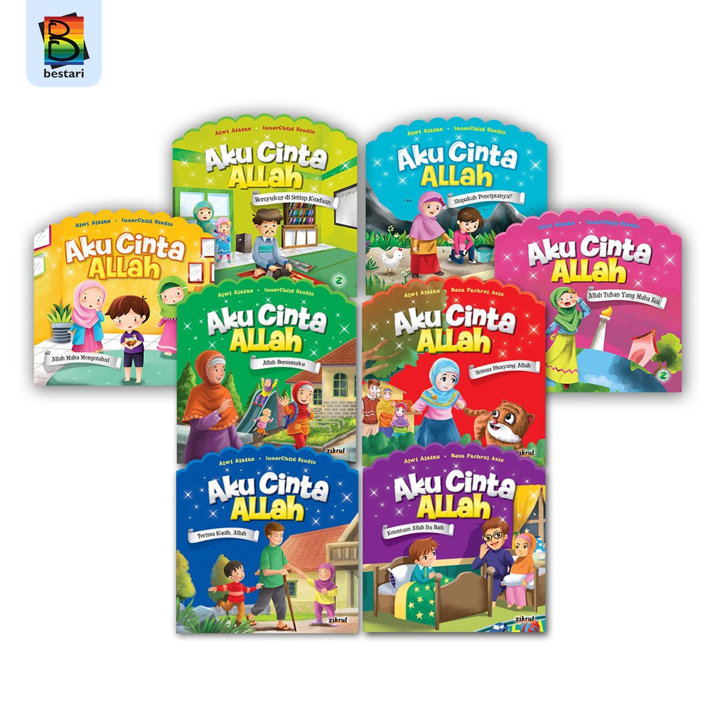 Buku Cerita Anak Islami Seri Aku Cinta Allah Buku Anak Islami Shopee Indonesia