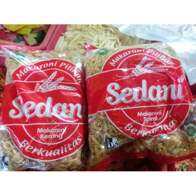 

Makaroni kerang dan kriwil mentah