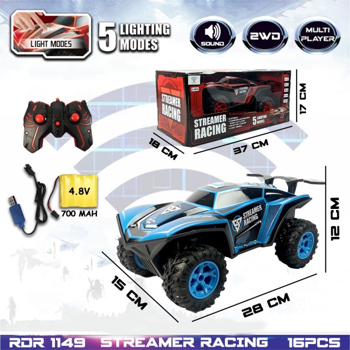 RC Rock Crawler Offroad Mainan Mobil Remote Control RDR1149