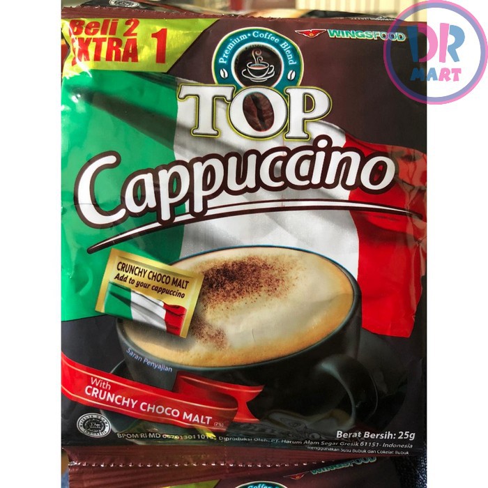 

Kopi Top Cappuccino Sachet 25g x 5pcs