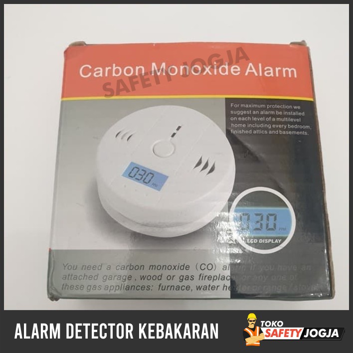 DETEKTOR KEBAKARAN - DETECTOR ALARM GAS BERACUN KARBON MONOKSIDA