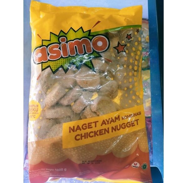 

Asimo nugget ayam 1kg