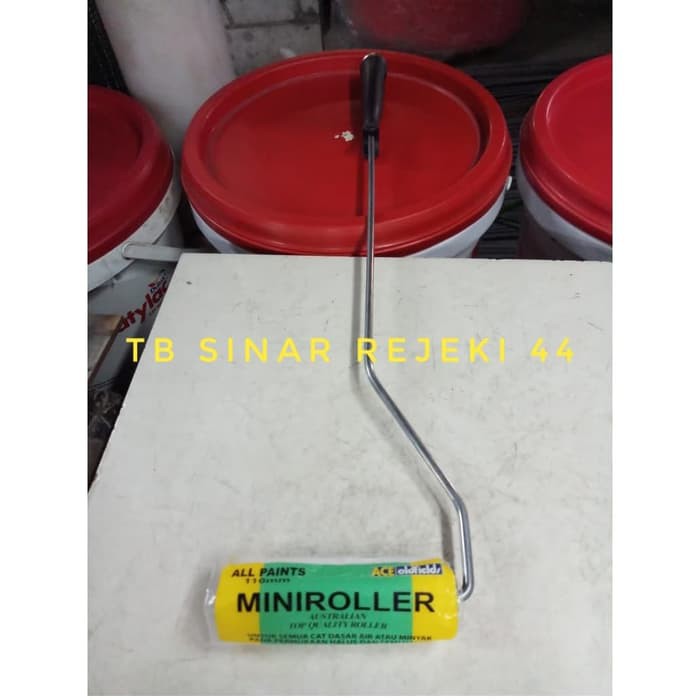 

ROLL KAPAL 110mm Ace Oldfields ALL PAINTS MINI ROLLER Cat Air Minyak